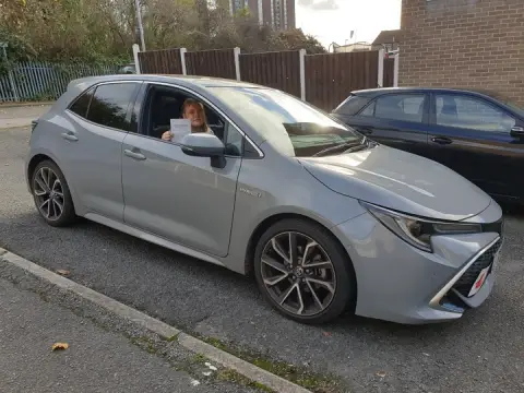 A Leeds Automatic pupil after passing their driving test