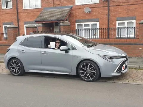 A Leeds Automatic pupil after passing their driving test